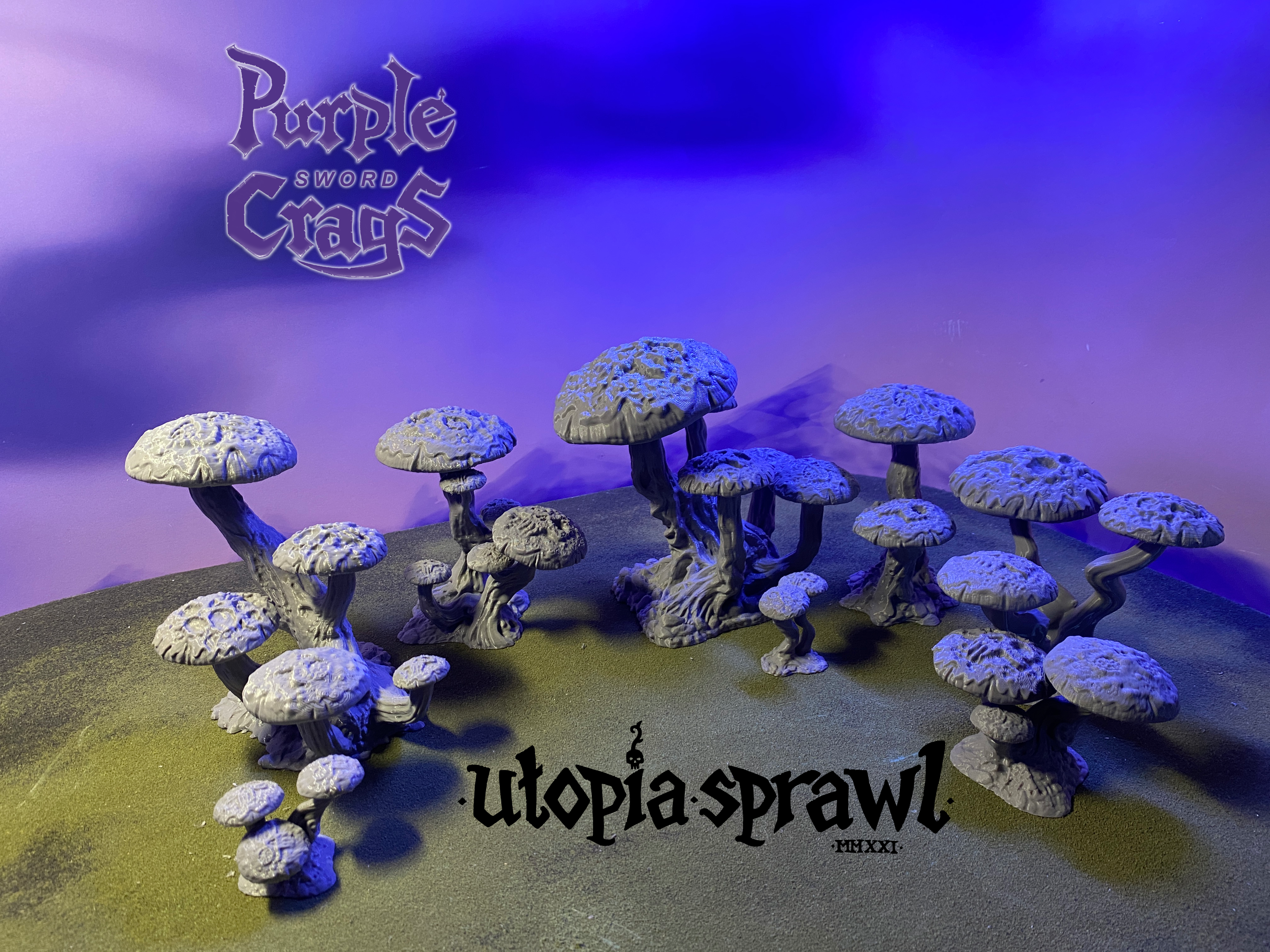 Mushroom Forest - Skull Caps